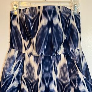 ikat print dress